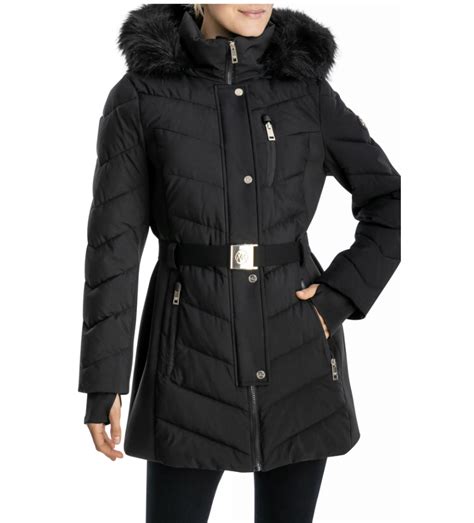 michael kors maedchen jas|michael kors winter jacket women.